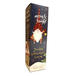 Merry & Bright Double Chocolate Cocoa (3 individual pouches per box) 85 gr.