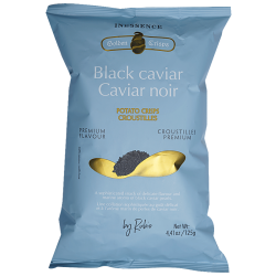 Inessence Black Caviar Potato Crisps 125 gr.,18/cs