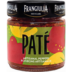 Frangiulia Pate - Artisanal Peppers 212 ml., 12/cs
Gluten Free - GMO Free