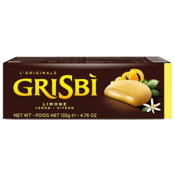 Grisbi L'originale chocolate filled cookies 135 gr., 12/cs