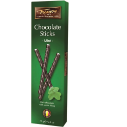 Trianon chocolate sticks - Mint 75 gr., 12/cs