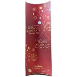 Bonbon Confections artisanal milk chocolate truffles with creamy centre