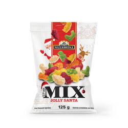 Waterbridge THE MIX Jolly Santa fruit flavoured gummies 125 gr.