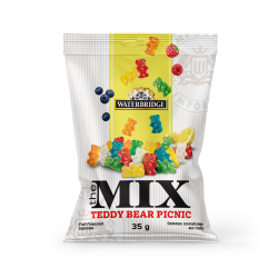Waterbridge THE MIX Teddy Bear Picnic fruit flavoured gummies 35 gr.