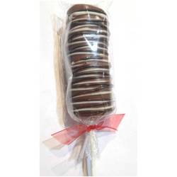 Chocolate Lolly Marshmallow 24/cs