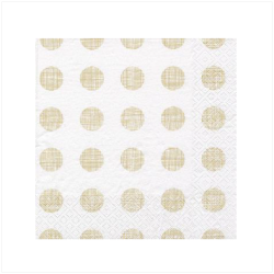 Cocktail Napkins - Dots 5"x5"