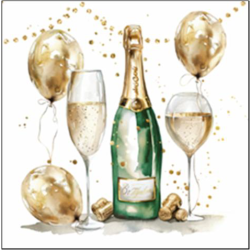 Lunch Napkins - Golden Champagne