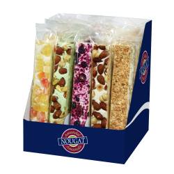 Mixed assortment Nougat with almonds and hazelnuts 100 gr.