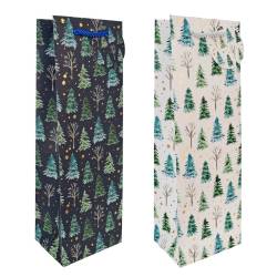 Wine paper gift bag - 3 styles