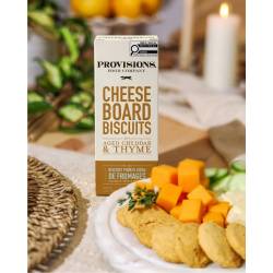 Provisions Cheddar Thyme Savoury Shortbread 90 gr.