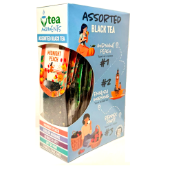 Canada True Assorted 3-pack (10 bags per flavour)
Total 30 bags of tea
Maple Black Tea
Maple Green Tea
Maple Herbal Tea (Caffeine Free)
With the natural flavour of pure Canadian maple syrup