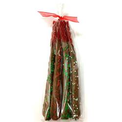 Pack of 4 Milk Chocolate dipped strawberry twizzles with sprinkles 24/cs