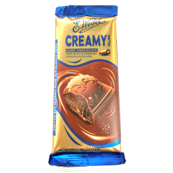 E. Wedel Creamy Filling Dark Chocolate Bar 100 gr., 20/cs