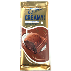 E. Wedel Creamy Filling Milk Chocolate Bar 100 gr., 20/cs