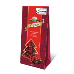 Waterbridge Belgian dark chocolate truffles 150 gr., 12/cs