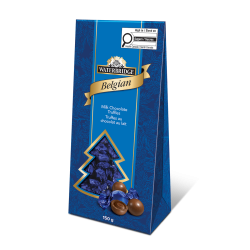 Waterbridge Belgian milk chocolate truffles 150 gr., 12/cs