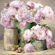 344265 - Lunch napkin - Romantic Peonies