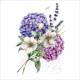 Lunch napkin - Hydrangeas