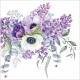 Lunch napkin - Lilac Bouquet