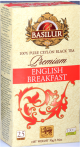 Basilur Premium 100% Black Ceylon Tea English Breakfast (25 bags/box) - 24/cs