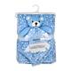 Activities fleece blanket & Nunu Set - Blue Bear
