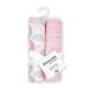 620281026164 / 2-Pack Muslin Swaddle Blankets - PINK Sweet D