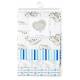 Precious Moments pack of 4 flannel receiving blankets - BLUE 30