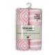 2-Pack Muslin Swaddle Blankets - PINK Watercolor