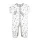 Coverall sleeper 100% Cotton - GREY ELEPHANT