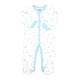 Coverall sleeper 100% Cotton - BLUE ELEPHANT  0-3M or 3-6M