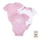 Organic Cotton 3-Pack Bodysuit 100% Cotton - Pink
