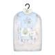 Flump the Elephant blue theme 6 pc gift set - 100% Cotton 