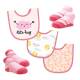 5 Piece Bib and Sock Set:  Let's Hug