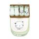 5 Piece Bib and Sock Set:  Sage sheep
Set includes: 3 Bibs & 2 pairs of socks