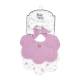4 pc Cotton Headband & Bibs Set - Orchid