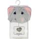 620281740053 - Precious Moments 100% cotton hooded towel - E