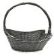 Extra Large Boat shaped willow basket with handle 22.5