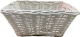 CBL831WH - Rectangular White willow basket