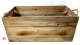 CBX660TXL - XL in S/3 Wood containers with rope handles
