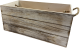 Small wood container with rope handles 16