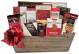 Black wood tray with handles GIFT BASKET KIT