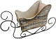 Small Wood & metal sleighs