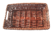 Rectangular full willow basket 14