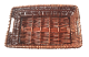 Rectangular full willow basket 16