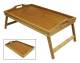 Bamboo serving tray with folding legs 20