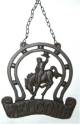 CIR946W - Cast Iron Horse with WELCOME