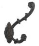 CIR976 - Cast Iron Decorative Double Hook