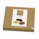 Hamlet Flake truffle Assortment box 200 gr., 12/cs
Truffles made with Belgian chocolates, a creamy filling, and sprinkled with delicate pieces of chocolate
18 Pieces per box