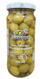 Luxeapers Pitted green peppers 250 ml., 12/cs