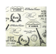 Cocktail Napkins - Paris Passport - Natural 5